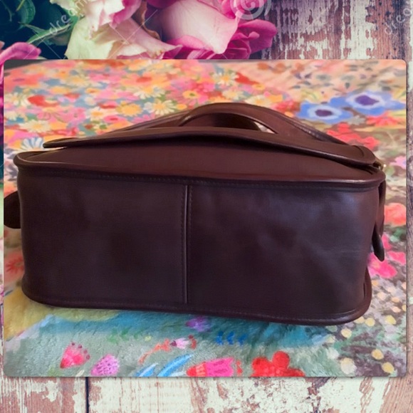 COACH VINTAGE PATRICIA’S LEGACY BROWN CROSSBODY BAG 9951 - Picture 8 of 17